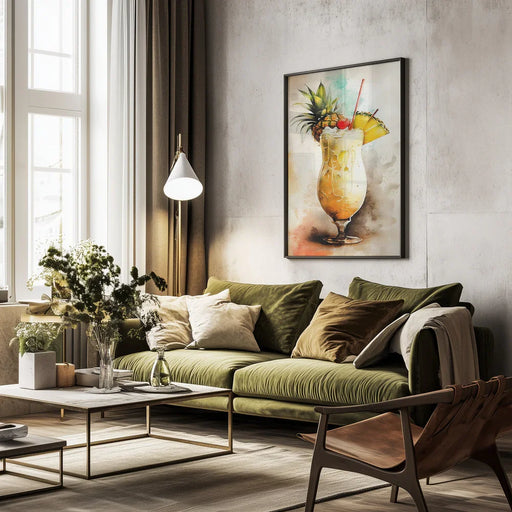 Drinks cocktail - Justyna Jaszke Framed Art | Home or Office Art