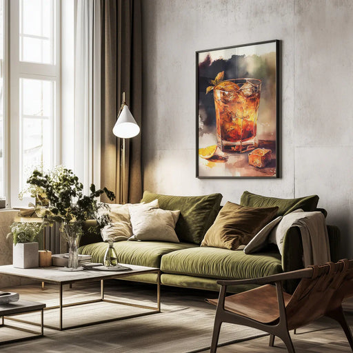 Drinks cocktail - Justyna Jaszke Framed Art | Home or Office Art