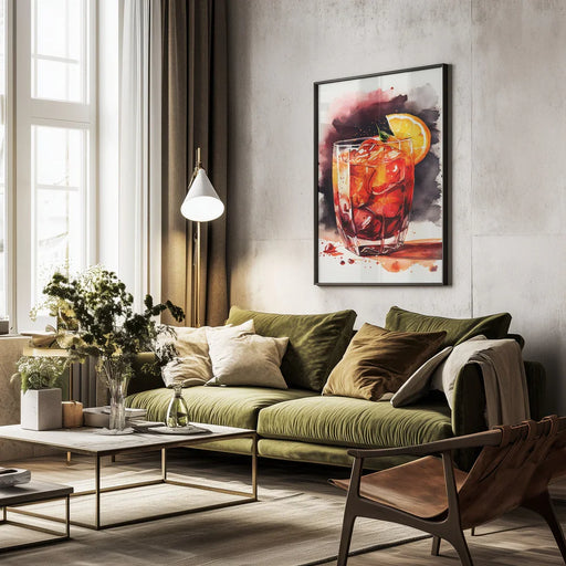 Drinks cocktail - Justyna Jaszke Framed Art | Home or Office Art