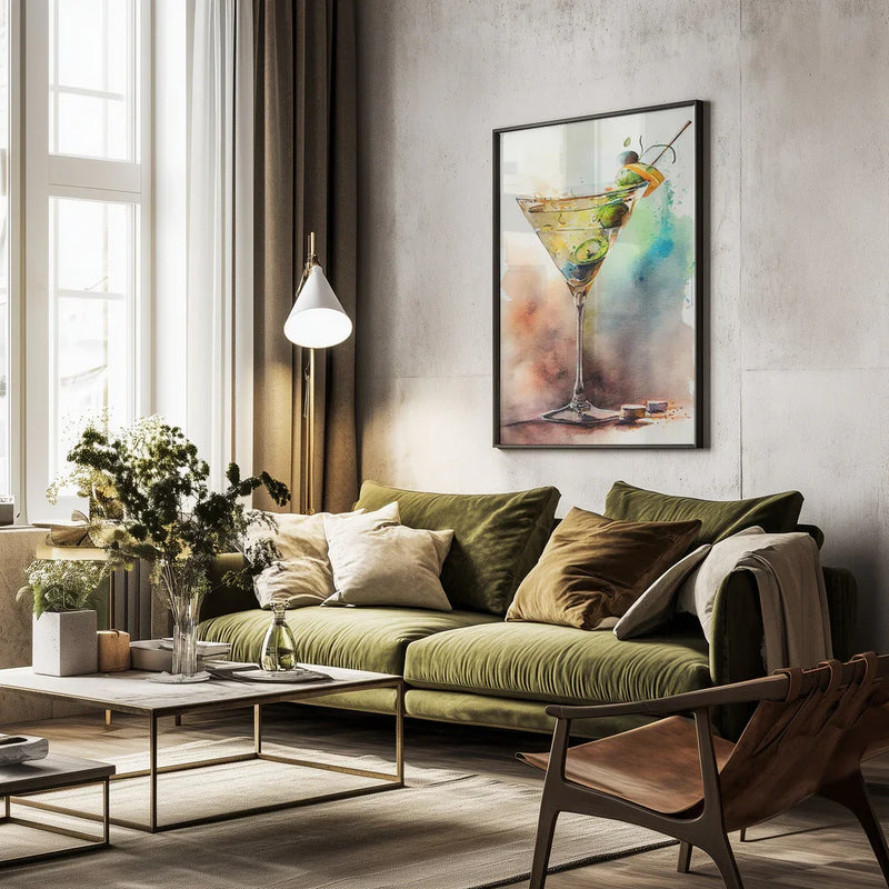 Drinks cocktail - Justyna Jaszke Framed Art | Home or Office Art