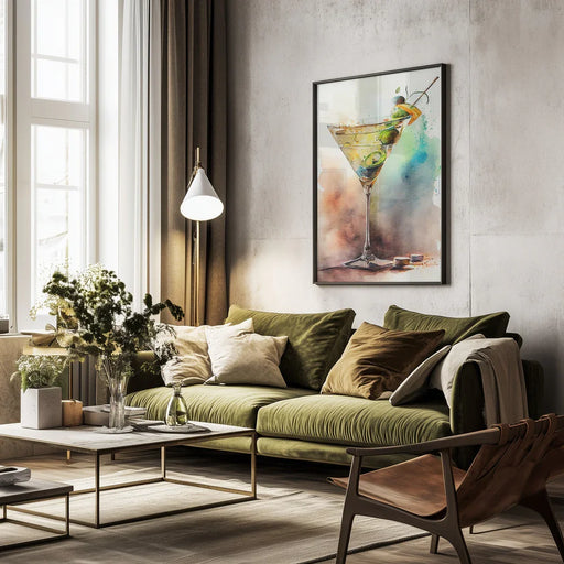 Drinks cocktail - Justyna Jaszke Framed Art | Home or Office Art