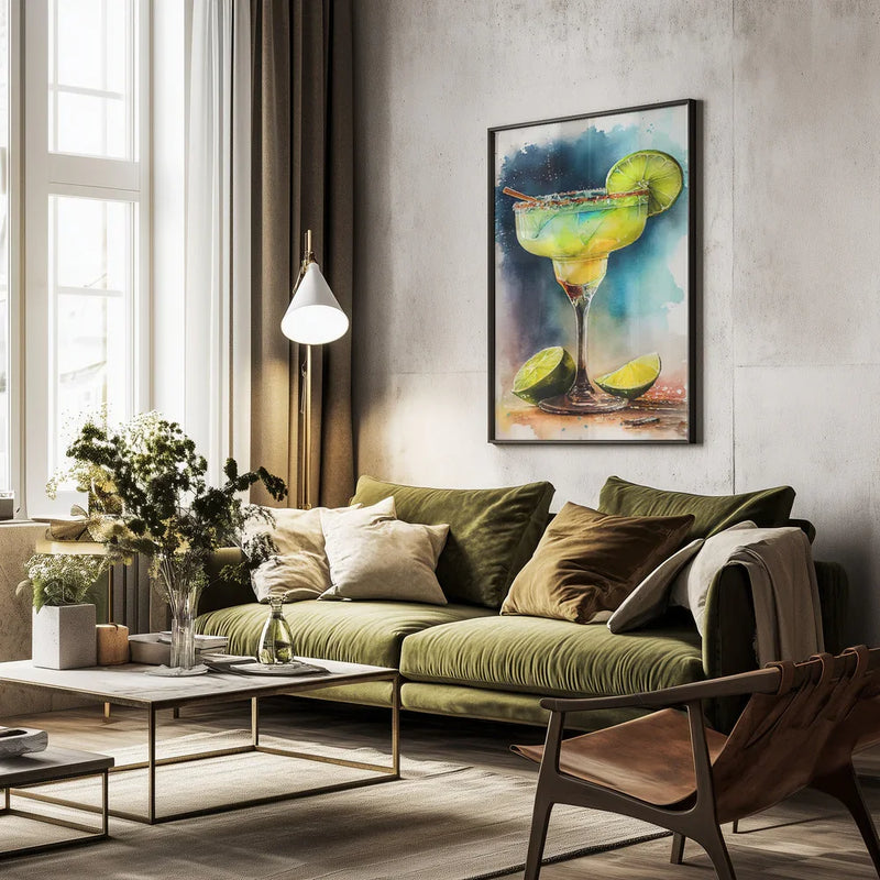 Drinks cocktail - Justyna Jaszke Framed Art | Home or Office Art