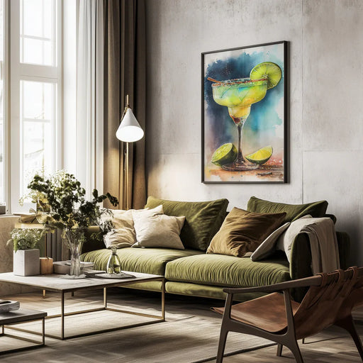 Drinks cocktail - Justyna Jaszke Framed Art | Home or Office Art