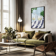 White wine under the tree - EMELIEmaria Framed Art | Home or Office Art