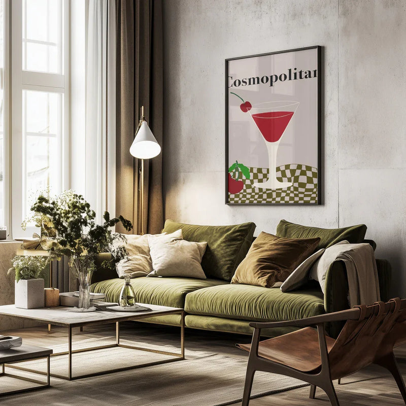 Cosmopolitan - Miho Art Studio Framed Art | Home or Office Art