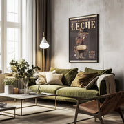 Bourbon De Leche Guinness Style Cat Art - The Whiskey Ginger Framed Art | Home or Office Art