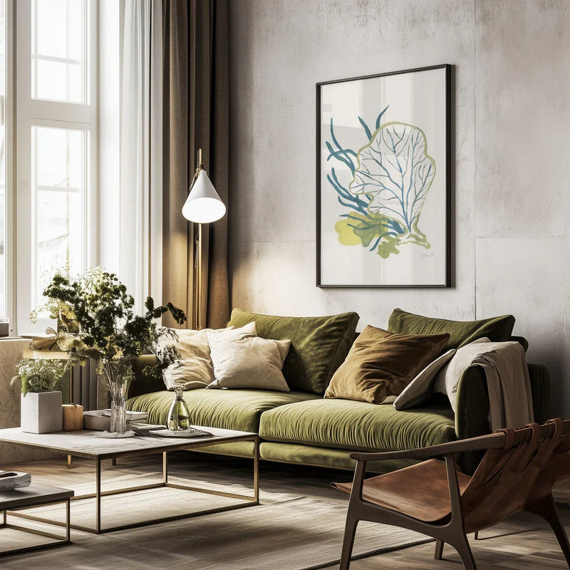 Algae No1 - Catalina Somolinos Framed Art | Home or Office Art