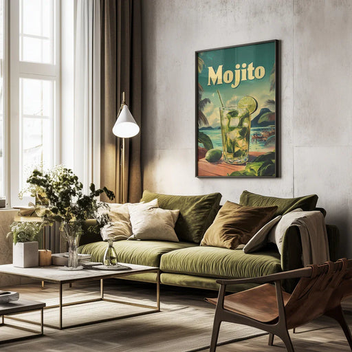 Mojito Vintage - Andreas Magnusson Framed Art | Home or Office Art