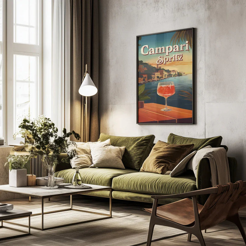 Campari Spritz - Andreas Magnusson Framed Art | Home or Office Art