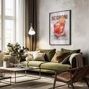 Negroni - Andreas Magnusson Framed Art | Home or Office Art