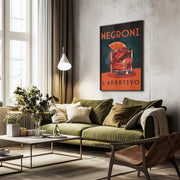 Negroni L' Apertivo - Andreas Magnusson Framed Art | Home or Office Art