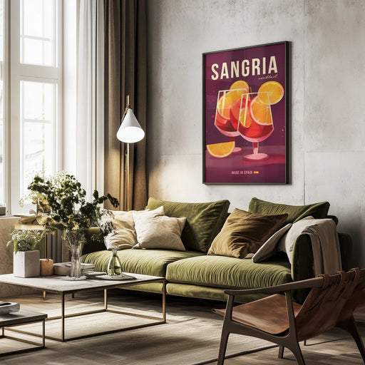 Sangria Cocktail - Andreas Magnusson Framed Art | Home or Office Art