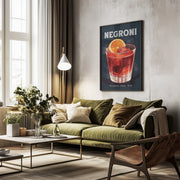 Negroni Florence 2 - Andreas Magnusson Framed Art | Home or Office Art