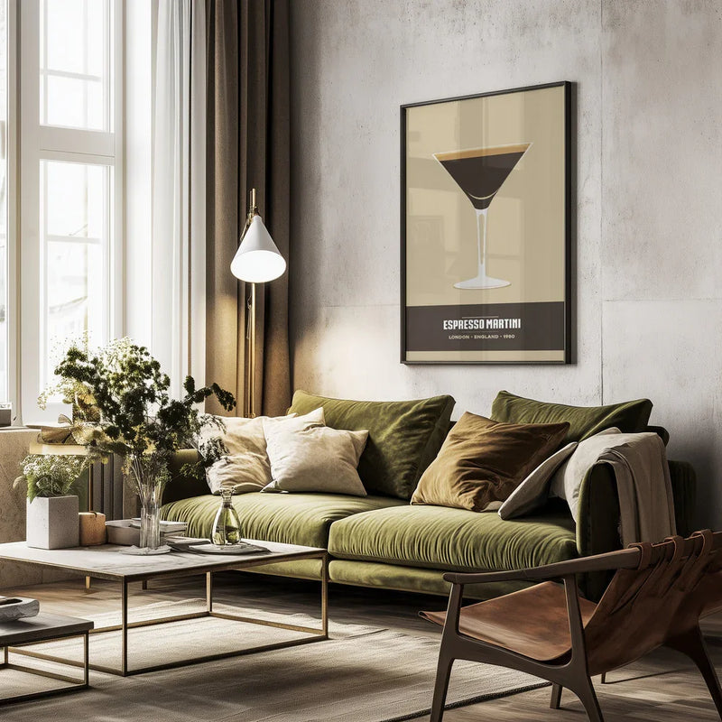 Espresso Martini - Andreas Magnusson Framed Art | Home or Office Art