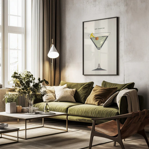 Dry Martini - Andreas Magnusson Framed Art | Home or Office Art