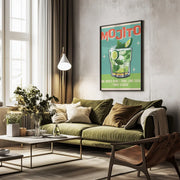 Mojito Cocktail - WallChart Art Studio Framed Art | Home or Office Art