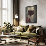 Red Red Wine No 1 - Andreas Magnusson Framed Art | Home or Office Art