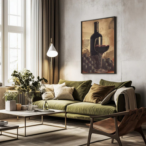 Red Red Wine No 2 - Andreas Magnusson Framed Art | Home or Office Art