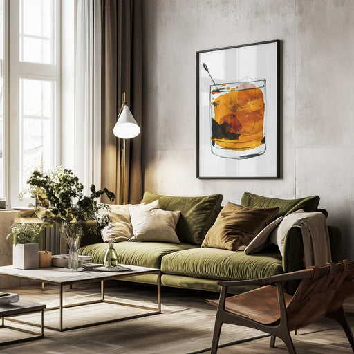 Whisky - Ekaterina Koroleva Framed Art | Home or Office Art
