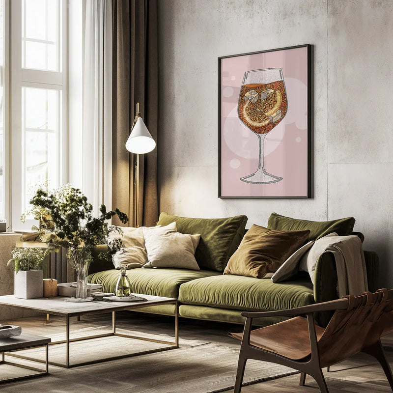 Zesty Glow - Valentina Harper Framed Art | Home or Office Art