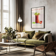 Classic Cocktail Delight - Nazma Khokhar Framed Art | Home or Office Art