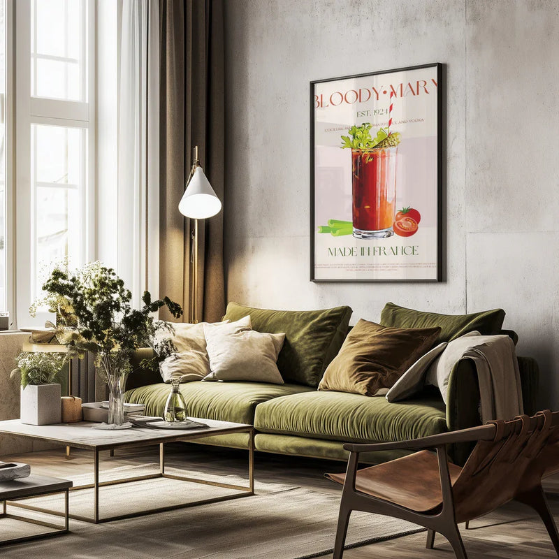 Classic Cocktail Delight - Nazma Khokhar Framed Art | Home or Office Art