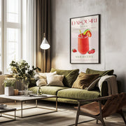 Cuban Daiquiri Delight - Nazma Khokhar Framed Art | Home or Office Art