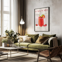 Cuban Daiquiri Delight - Nazma Khokhar Framed Art | Home or Office Art