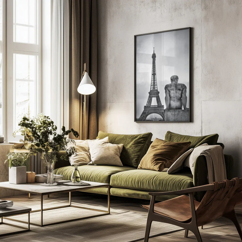 Steel lady - Guillaume Vigoureux Framed Art | Home or Office Art