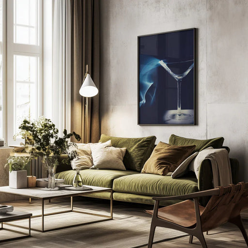 Heavy Smoke - Howard Ashton-Jones Framed Art | Home or Office Art