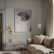 Abstract Stripes - Little Dean Framed Art | Home or Office Art