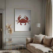 Peter the Crab - Valentina Harper Framed Art | Home or Office Art