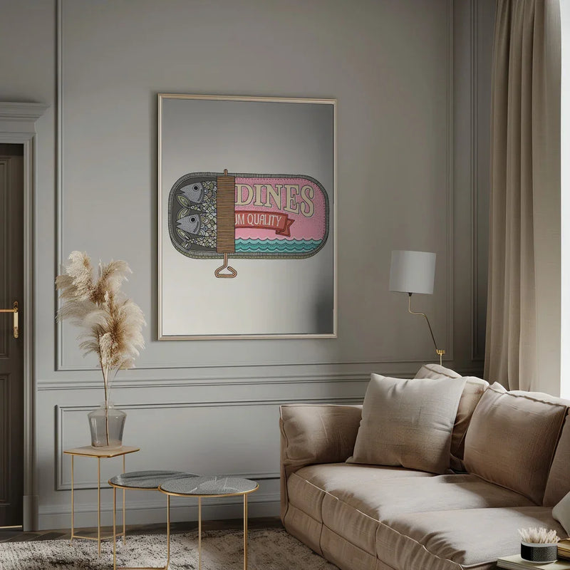 Sardines - Valentina Harper Framed Art | Home or Office Art