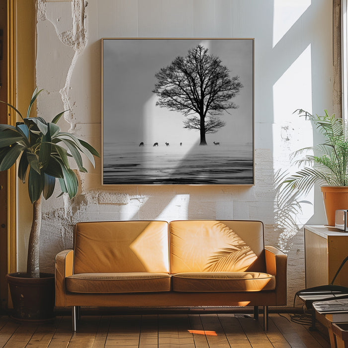 Roes Square Canvas Art Print