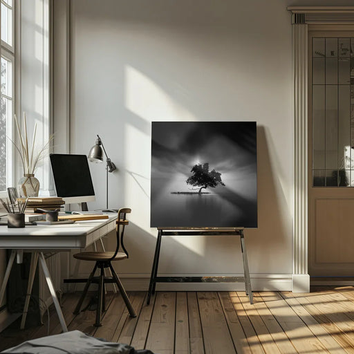 Back Light by Rony Tjayana Square Canvas Print Art for Modern Home Decor. Decorate your office or living room with canvas artwork