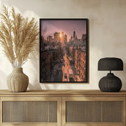 The All Seeing Sun - Christopher R. Veizaga Framed Art | Home or Office Art