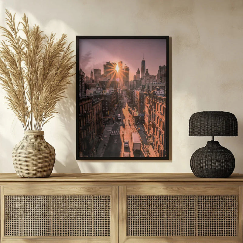 The All Seeing Sun - Christopher R. Veizaga Framed Art | Home or Office Art