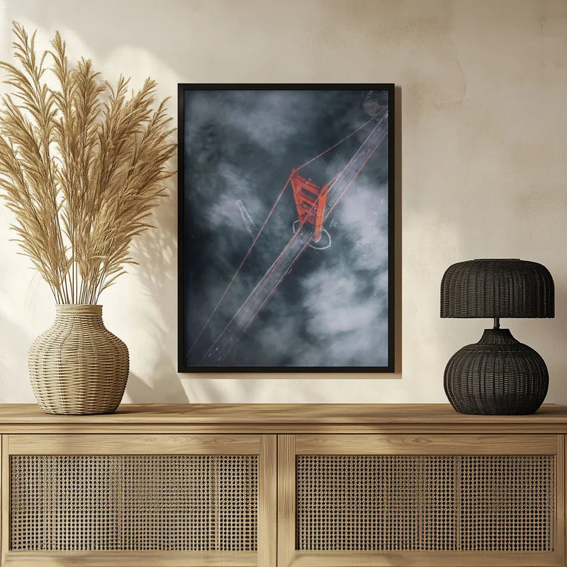 GGB from above Framed Art David George | Home or Office Art