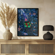 Flying NYC Framed Art Javier de la Torre | Home or Office Art