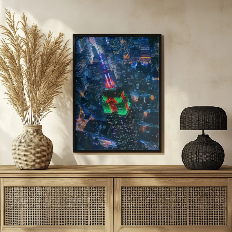 Flying NYC Framed Art Javier de la Torre | Home or Office Art