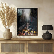 streets of Hong Kong Framed Art Carmine Chiriacò | Home or Office Art