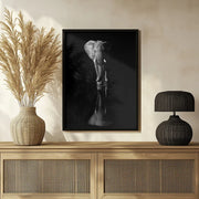 Elephant Framed Art Jie Fischer | Home or Office Art