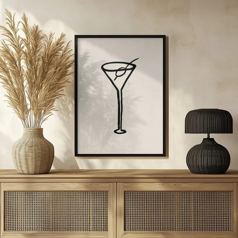 Shaken, Not Stirred - Pictufy Studio Framed Art | Home or Office Art