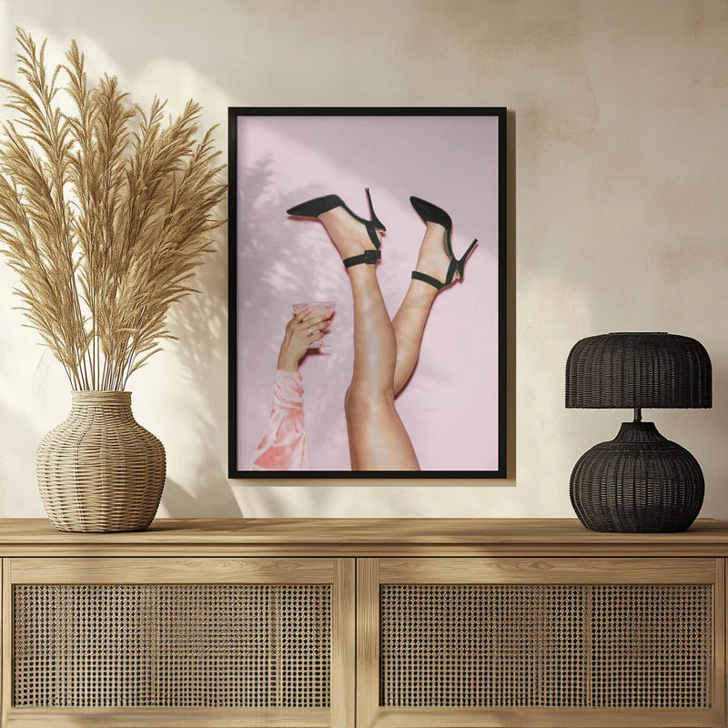Cheers Peaches - Pictufy Studio III Framed Art | Home or Office Art