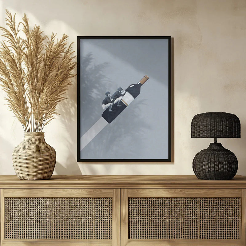 We ride until dawn - Maarten Léon Framed Art | Home or Office Art