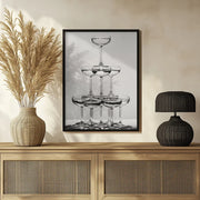 Champagne tower_6 - Pictufy Studio III Framed Art | Home or Office Art