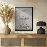 Champagne tower_9 - Pictufy Studio III Framed Art | Home or Office Art