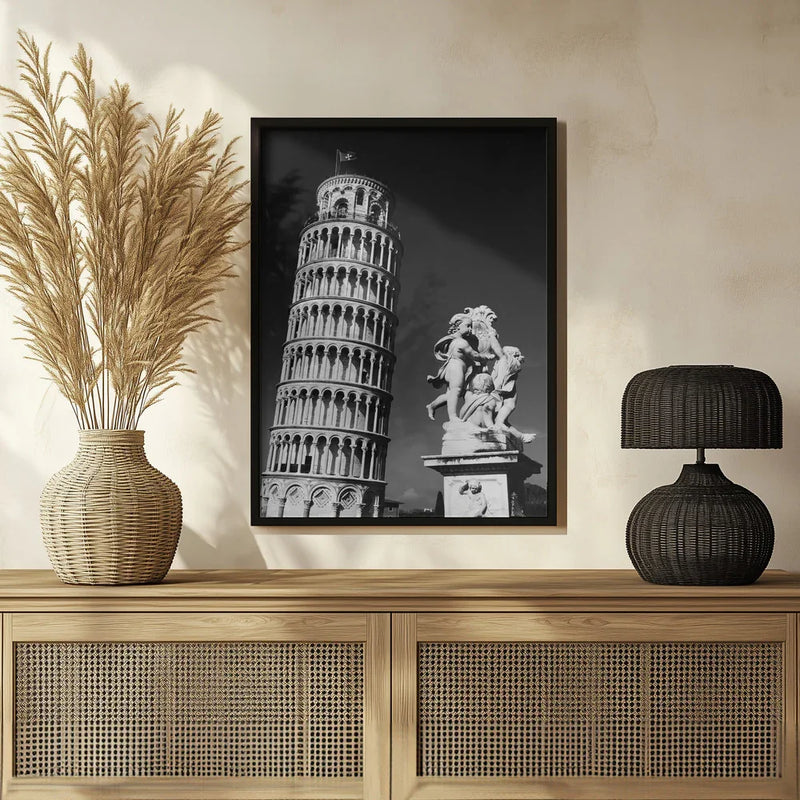 The Leaning Tower of Pisa Framed Art Sonya Liu | Home or Office Art
