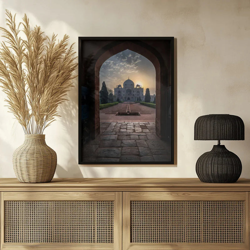 Humayun tomb Framed Art Glowing frame ! Framed Art Ramamurthi Palaniraman | Home or Office Art