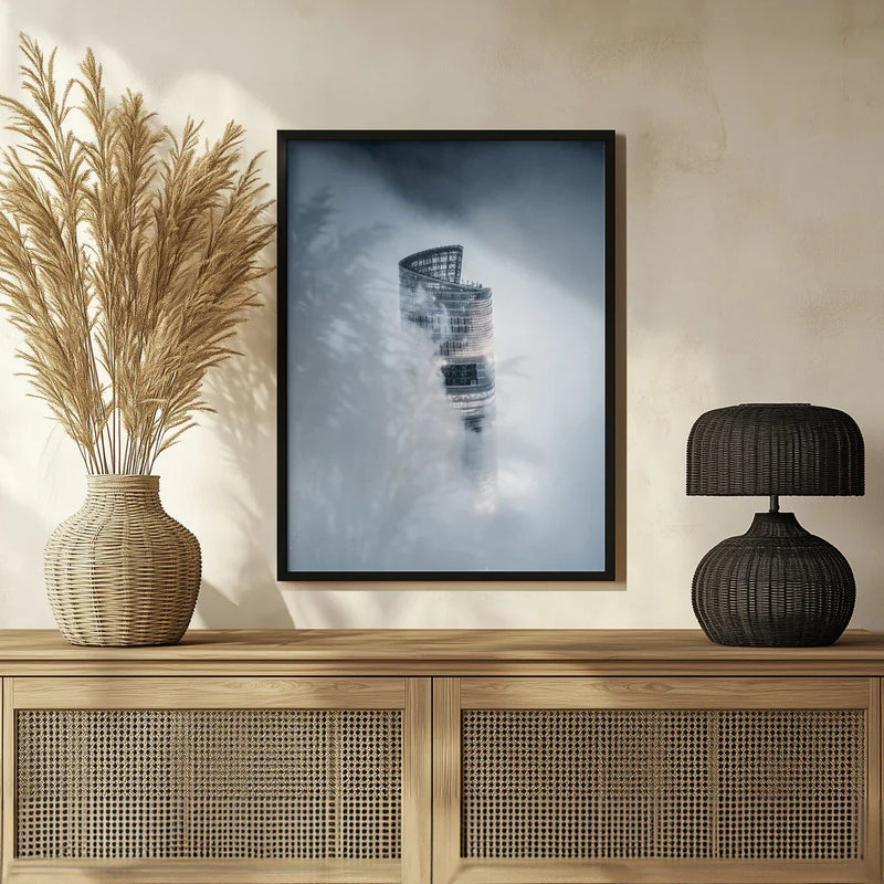 City on the Cloud Framed Art Aron Tien | Home or Office Art